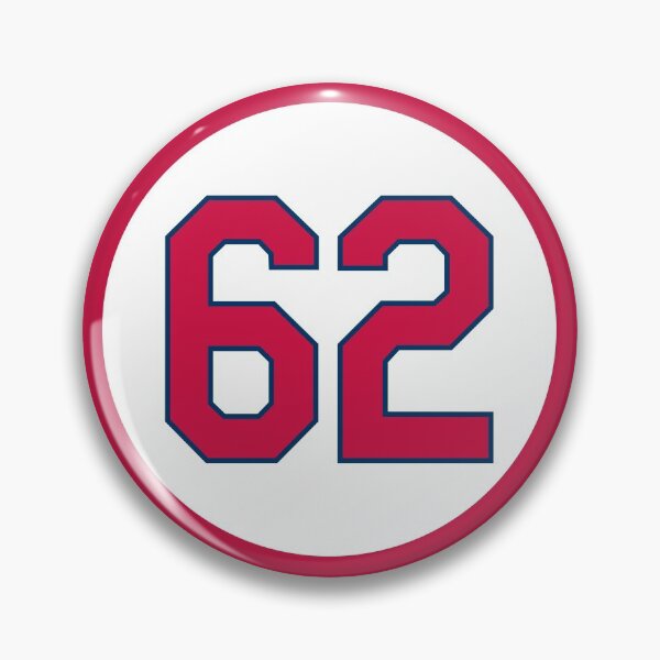 Item preview, Daniel Ponce de Leon #62 Jersey Number designed and sold by StickBall.
