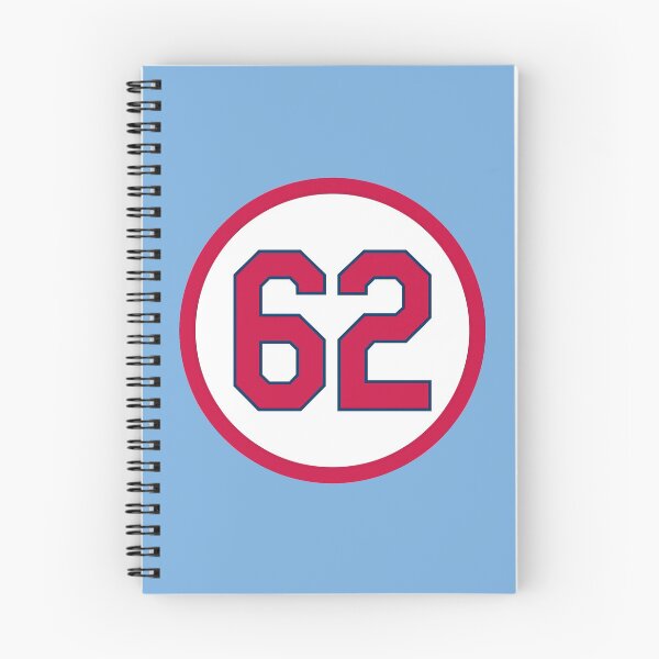 Artikelvorschau, Daniel Ponce de Leon #62 Jersey Number entworfen und verkauft von StickBall.