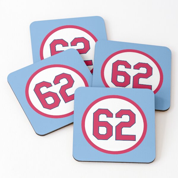 Item preview, Daniel Ponce de Leon #62 Jersey Number designed and sold by StickBall.