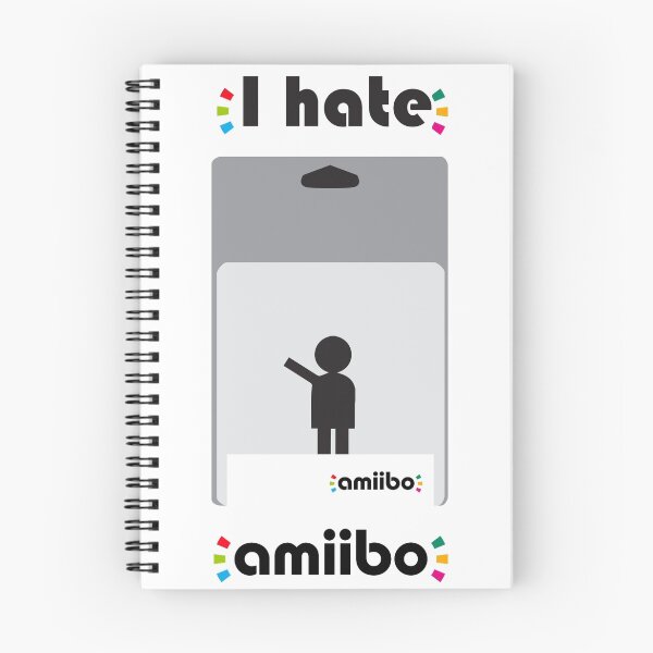 Item preview, I Hate Amiibo designed and sold by ZacProject.