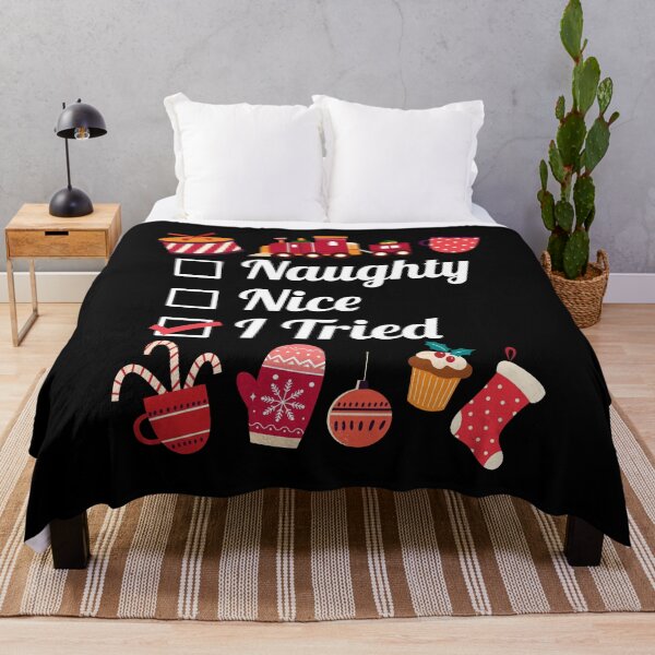 Item preview, Christmas - Naughty, Nice, I Tried designed and sold by EstelleStar.