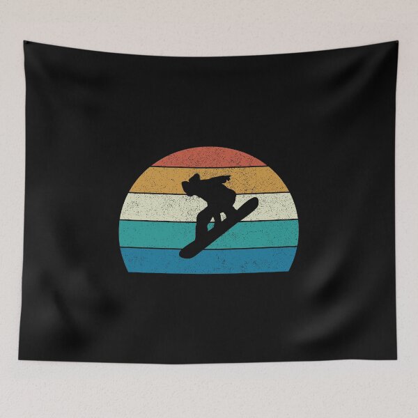 Item preview, Snowboarding Retro Vintage Cool Snowboarder designed and sold by EstelleStar.