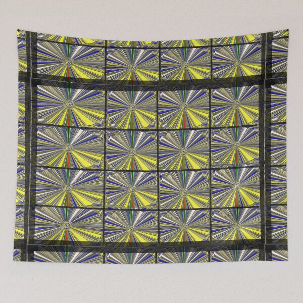 Item preview, Yellow Flower Abstract Quilt Design.artwork,wallpaper,fabric #20 designed and sold by Tom Janca.