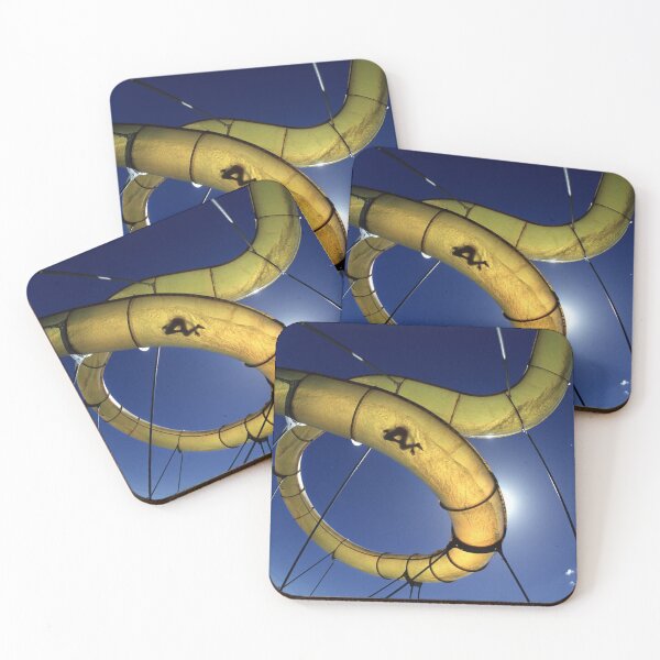 Item preview, Female Shape Slippy Slides down a Yellow Water Slide designed and sold by Wernher Krutein.