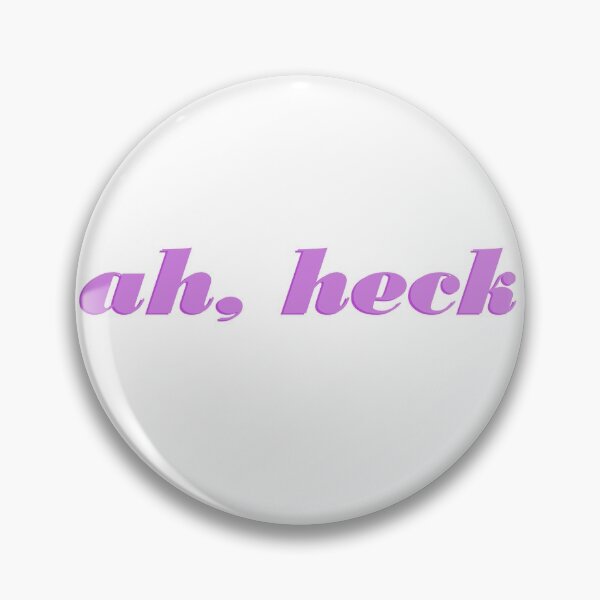 Item preview, ah, heck - Purple designed and sold by PatientCitizen.