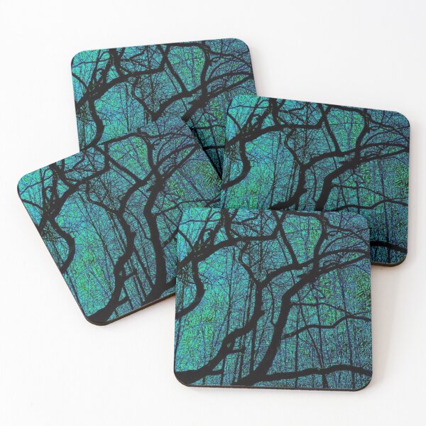 Item preview, Art Branches of Greenish Blue designed and sold by Artist Gallery of Jeremy Lyman.