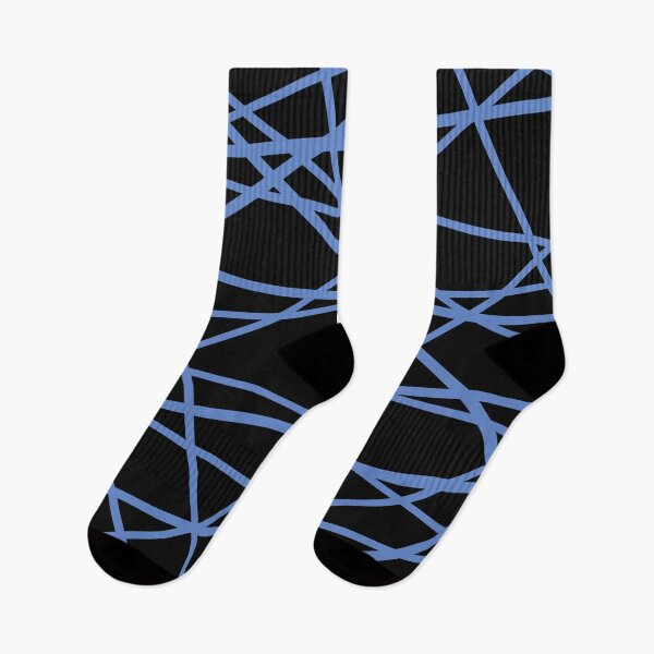 Item preview, Blue Lightning. Funky Bright Blue stripes. designed and sold by LaBellCreative.