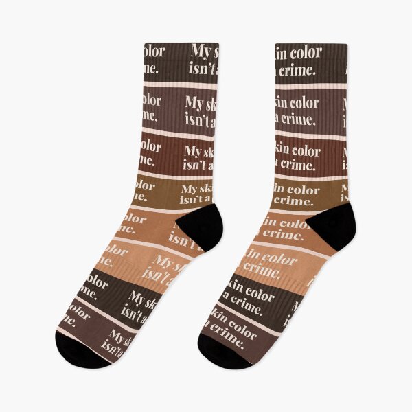 Item preview, My skin color isn't a crime black lives matter quote designed and sold by lettersbysid.
