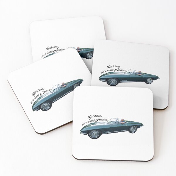 Item preview, GET IN LOSER, WE'RE SAVING AMERICA JOE BIDEN designed and sold by abbymoriartyy.