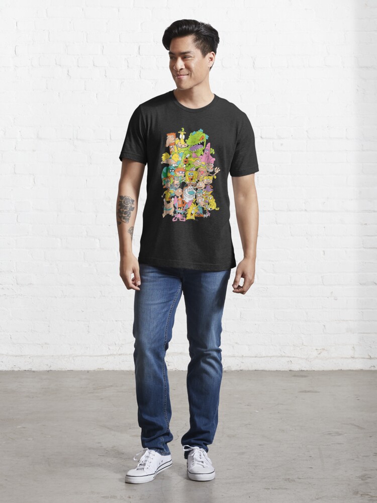 Nickelodeon Complete Nick 90s Throwback Character T Shirt By Christianlucas Redbubble