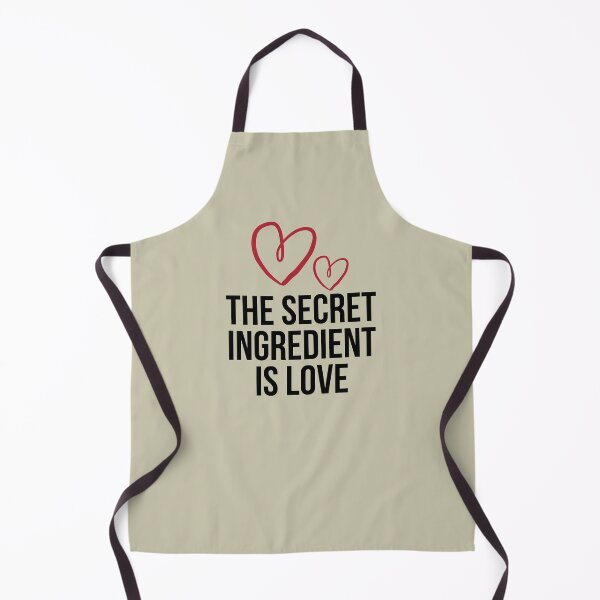 Item preview, Baking Gift - Secret Ingredient Is Love designed and sold by reallyrealnow.