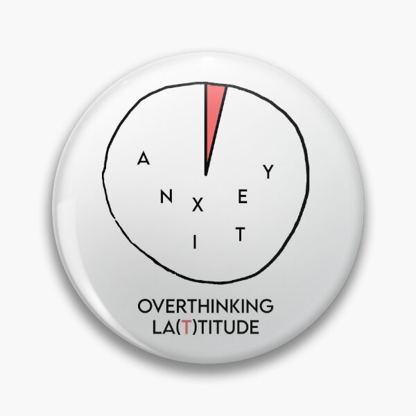 Item preview, Anxiety is 90% of my personality designed and sold by alfishie.