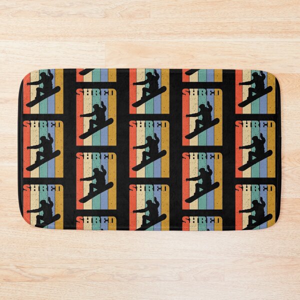 Item preview, Snowboard - Vintage, Retro, Vertical Stripes designed and sold by EstelleStar.