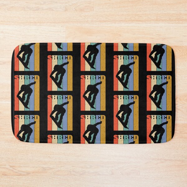 Item preview, Snowboarding - Vintage, Retro, Vertical Stripes designed and sold by EstelleStar.