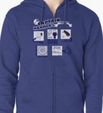Captain Hammer's Appreciation Society Zipped Hoodie