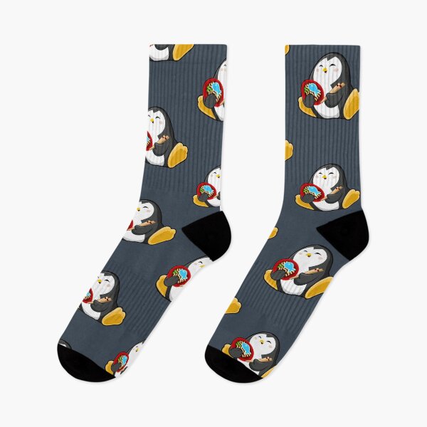 Item preview, Cute Kawaii Penguin eating Ramen Noodles. designed and sold by Cartoon Capo's Emporium.