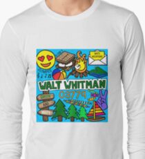Walt Whitman Langarmshirt