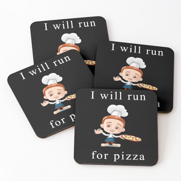 Item preview, Will Run for Pizza designed and sold by Uvogin2099.