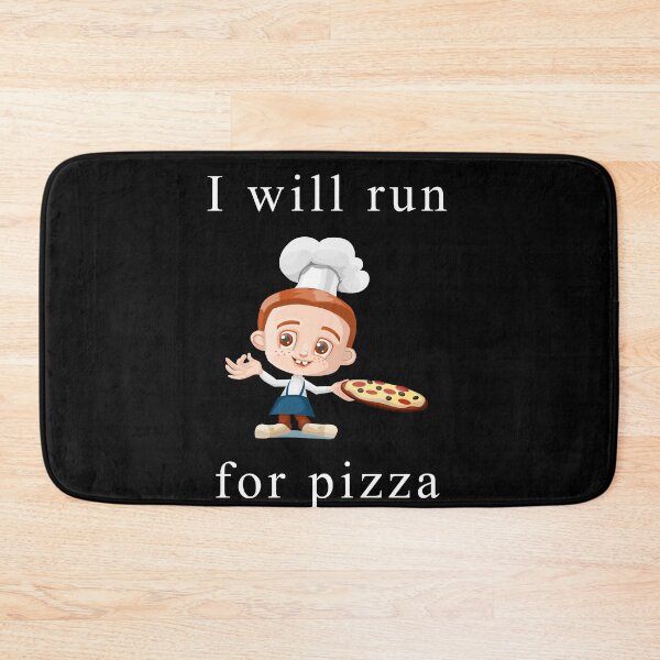 Item preview, Will Run for Pizza designed and sold by Uvogin2099.