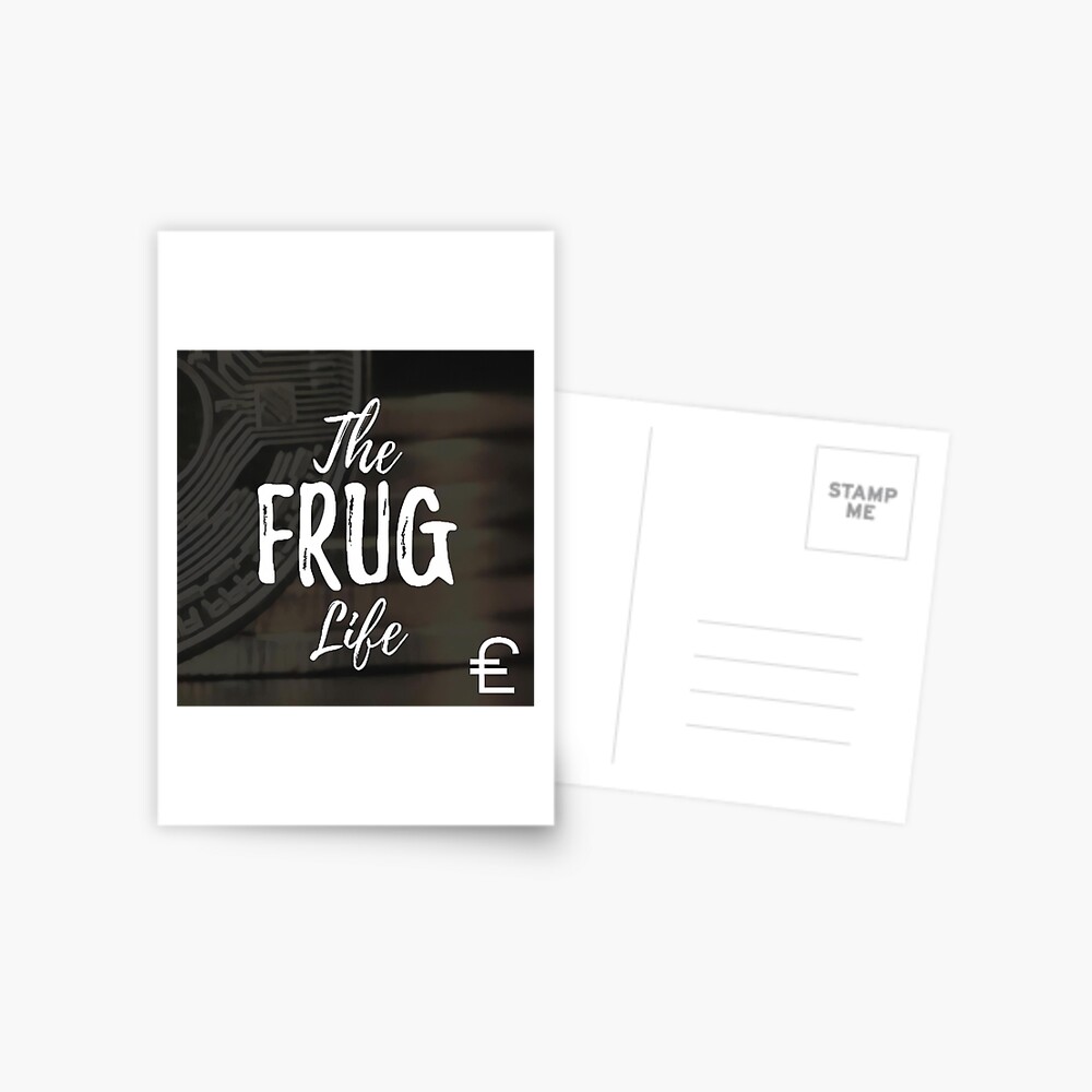 Item preview, Postcard designed and sold by TheFrugLife.