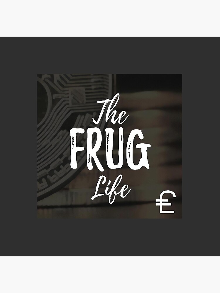 Thumbnail 4 of 4, Pillow, The Frug Life Logo designed and sold by TheFrugLife.