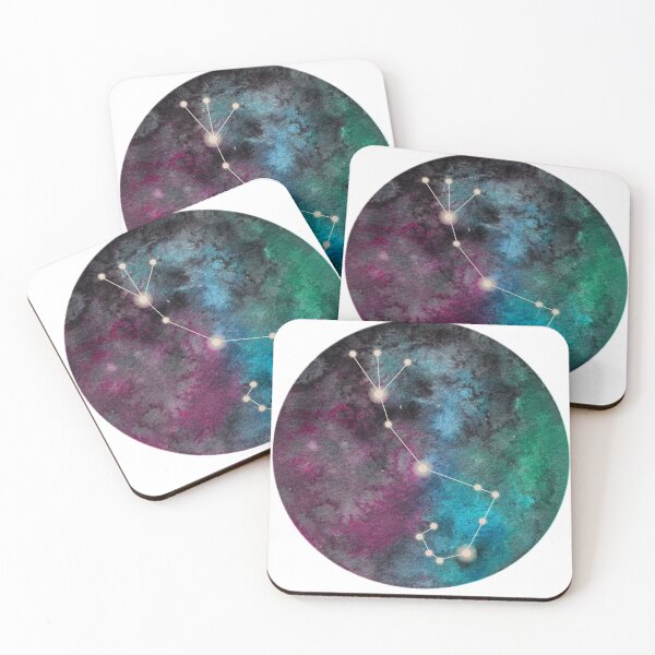 Item preview, Watercolor Zodiac Scorpio Galaxy designed and sold by maruwatercolor.