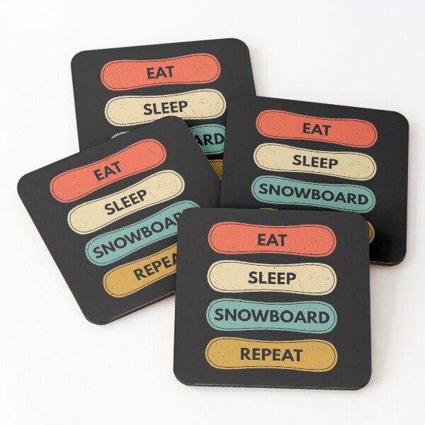 Item preview, Snowboarding - Eat Sleep Snowboard Repeat designed and sold by EstelleStar.