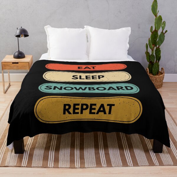 Item preview, Snowboarding - Eat Sleep Snowboard Repeat designed and sold by EstelleStar.