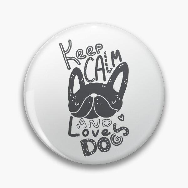 Item preview, Keep Calm And Love Dogs designed and sold by FiveDucklings.