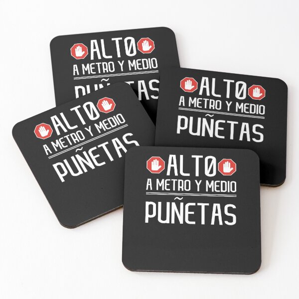 Item preview, Alto A metro y medio puñetas Distressed, Funny Keep the distance designed and sold by ismagarri.