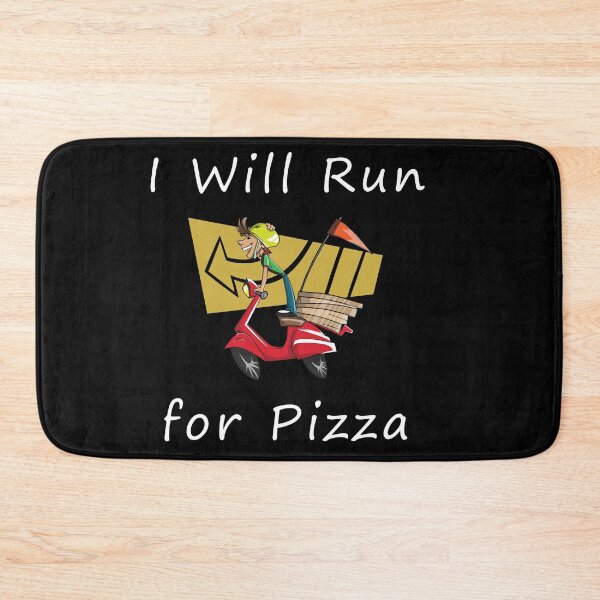 Item preview, I Will Run for Pizza designed and sold by Uvogin2099.