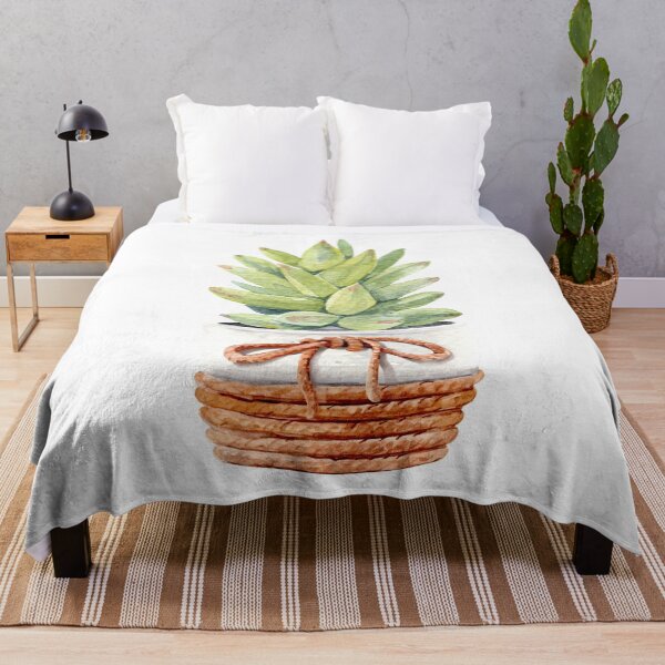 Item preview, Watercolor Indoor Cactus designed and sold by adortopia.