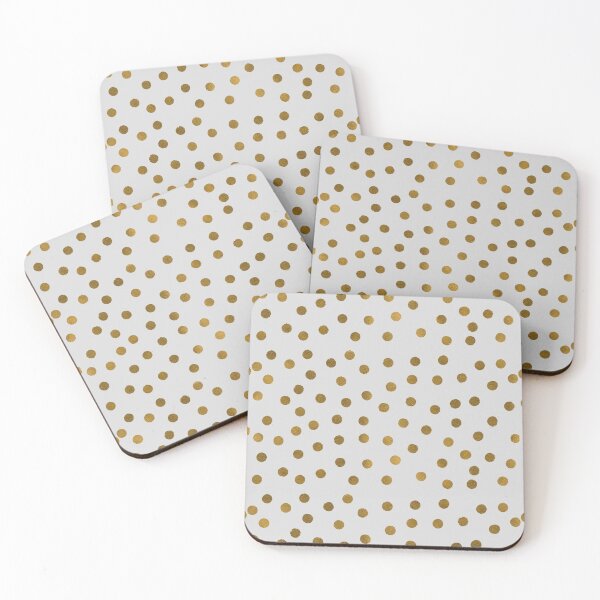 Item preview, Gold polka dots designed and sold by Arinom.