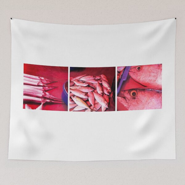 Item preview, Catch of the Day - Sri Lanka - Triptych designed and sold by Hell-Prints.