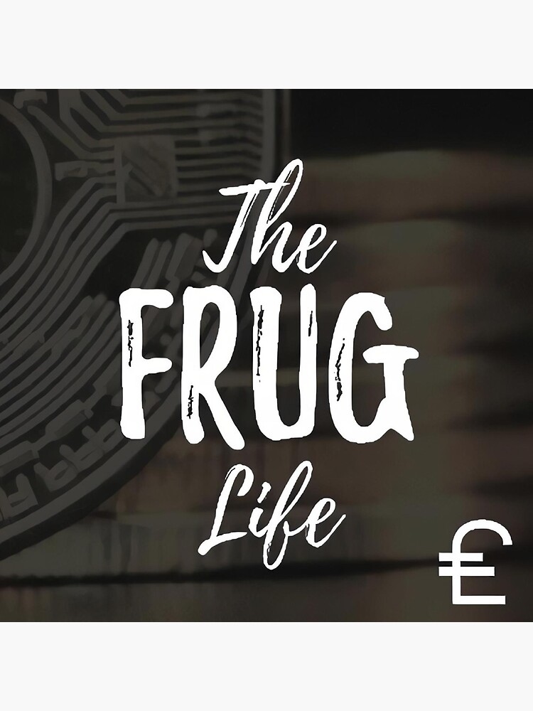Thumbnail 3 of 3, Pin, The Frug Life Logo designed and sold by TheFrugLife.