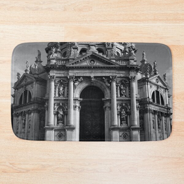 Item preview, Black and White Photo Basilica di Santa Maria della Salute - Venice Italy designed and sold by AlteredAtelier.