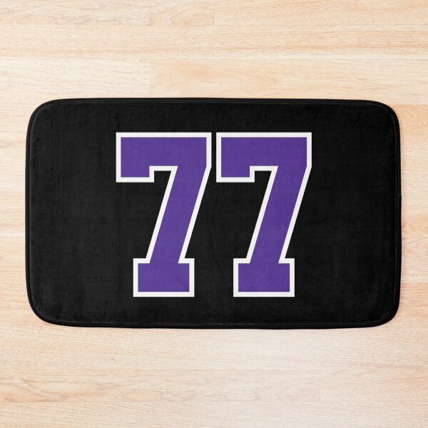 Item preview, Seventy-Seven Purple Jersey Number Sports 77 designed and sold by HelloFromAja.