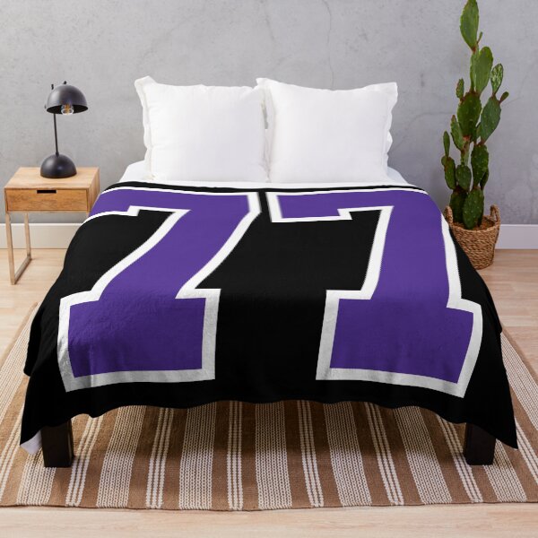 Item preview, Seventy-Seven Purple Jersey Number Sports 77 designed and sold by HelloFromAja.
