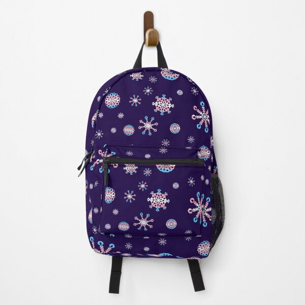 Item preview, Transgender Pride Flag Snowflake Pattern designed and sold by dysperdis.