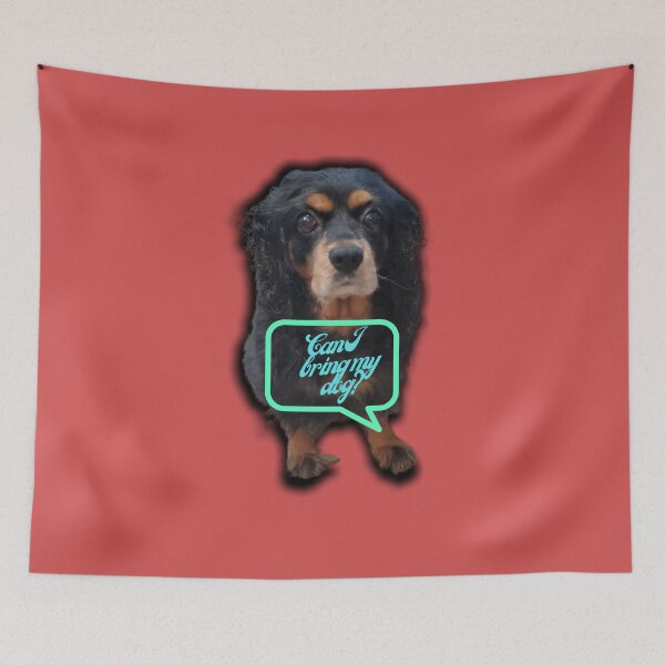 Item preview, Can I bring my dog?  designed and sold by CosmicBee.