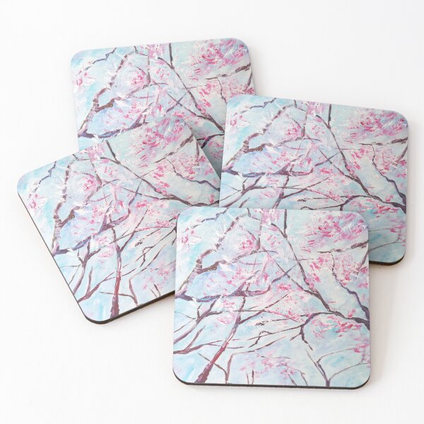 Item preview, Spring blooming trees designed and sold by BeeTartprints.