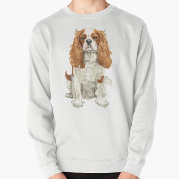 Vista previa del artículo con la obra «Cavalier King Charles Spaniel - Acuarela Blenheim», diseñado y vendido por jollyinu.