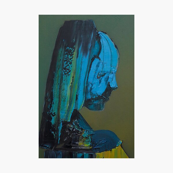 Stage 4 Everywhere at the End of Time by the Caretakers Oil Painting by Ivan Seal Photographic Print