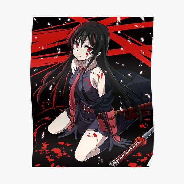 Akame Cute Poster