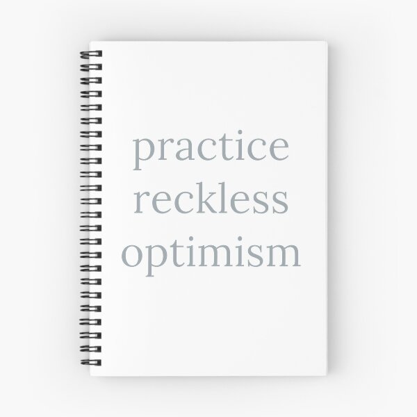 Item preview, Practice Reckless Optimism Word Art designed and sold by juvenilepeace.