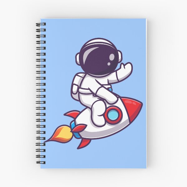 Item preview, Cute Astronaut Riding Rocket designed and sold by artPS.