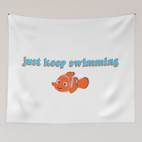 Item preview, just keep swimming designed and sold by azariajayde.