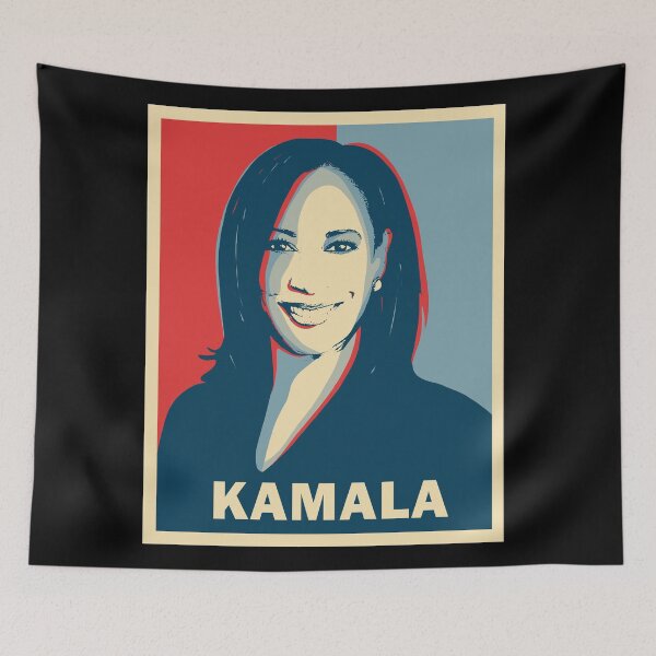 Item preview, Kamala Harris Pop art designed and sold by ValentinaHramov.