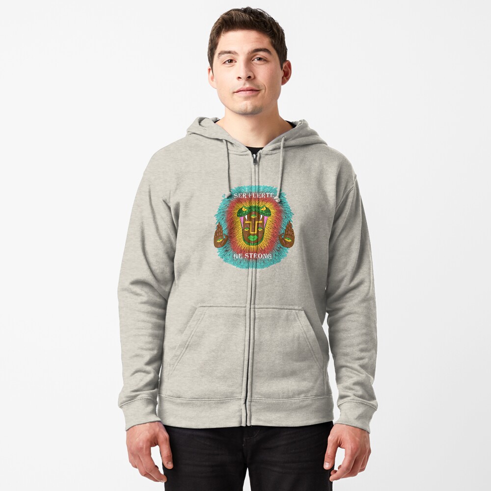 Item preview, Zipped Hoodie designed and sold by VirafuentesArt.