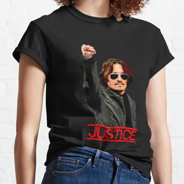 JUSTICE for Johnny Depp Classic T-Shirt